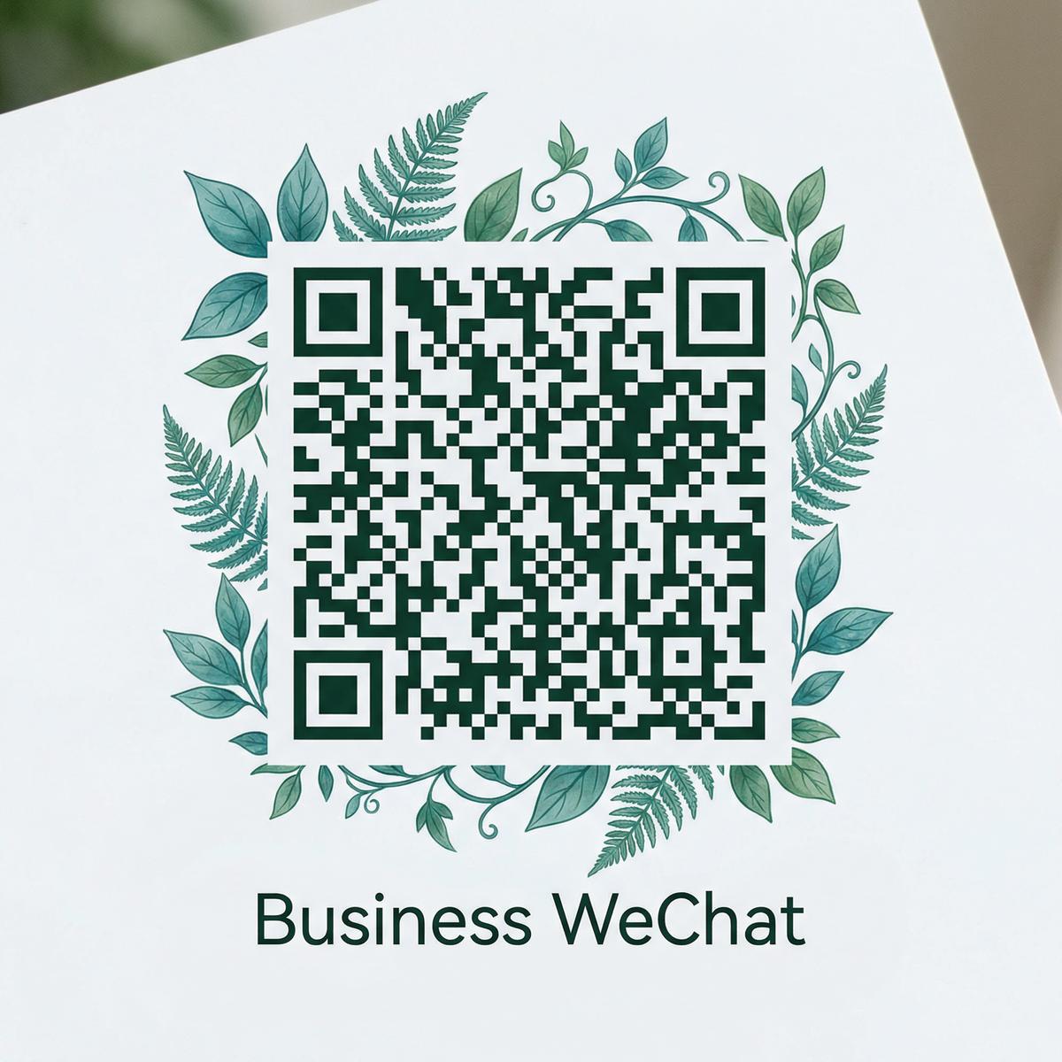 蘑菇视频商务二维码