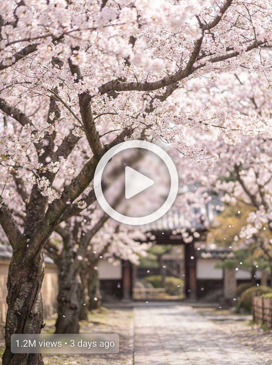 蘑菇视频樱花树视频